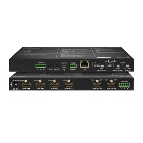 Lightware MMX4x2-HDMI User manual
