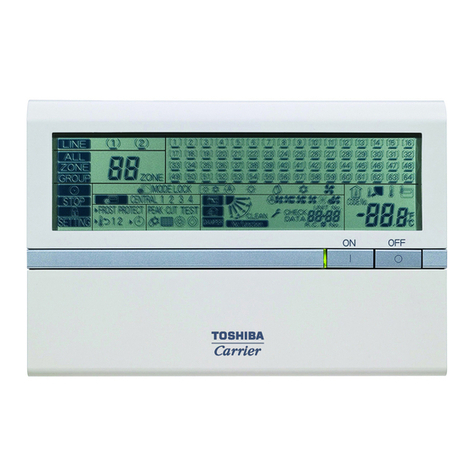 Toshiba BMS-SM1280HTLE Network configuration guide