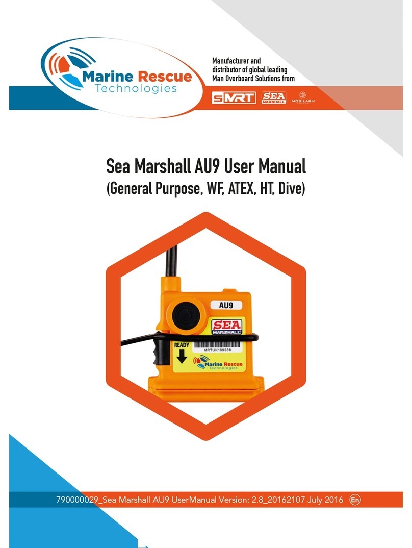 Marine Rescue Technologies Sea Marshall AU9 User manual