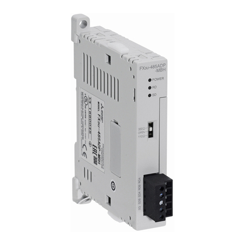 Mitsubishi Electric MELSEC FX3U-485ADP-MB Owner's manual