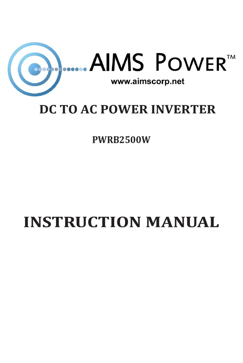 AIMS Power PWRB2500W instruction manual