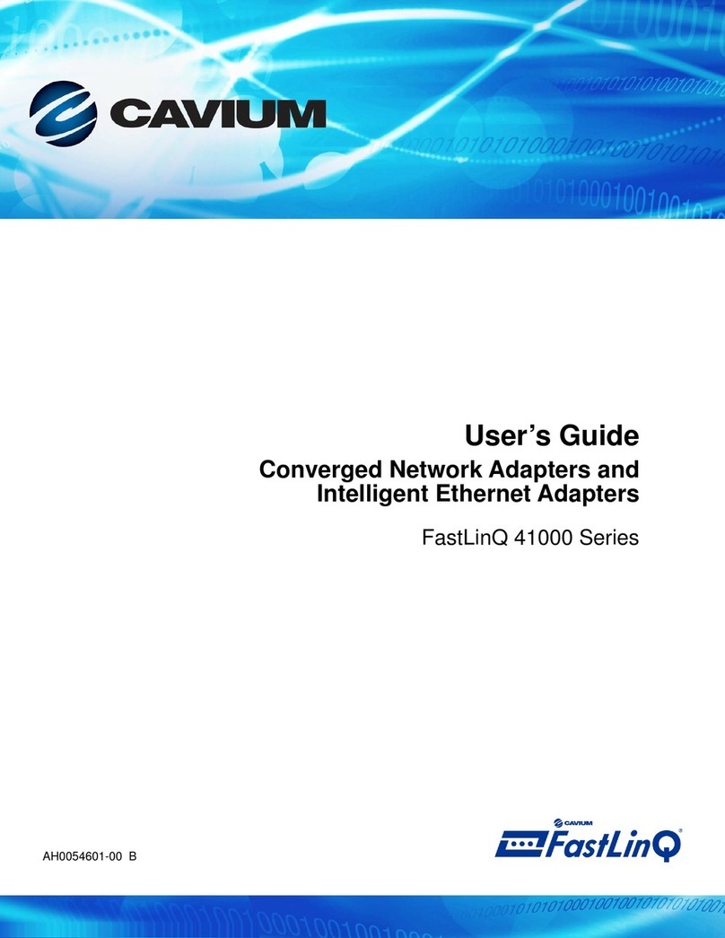 Cavium QL41112HLRJ-CK User manual