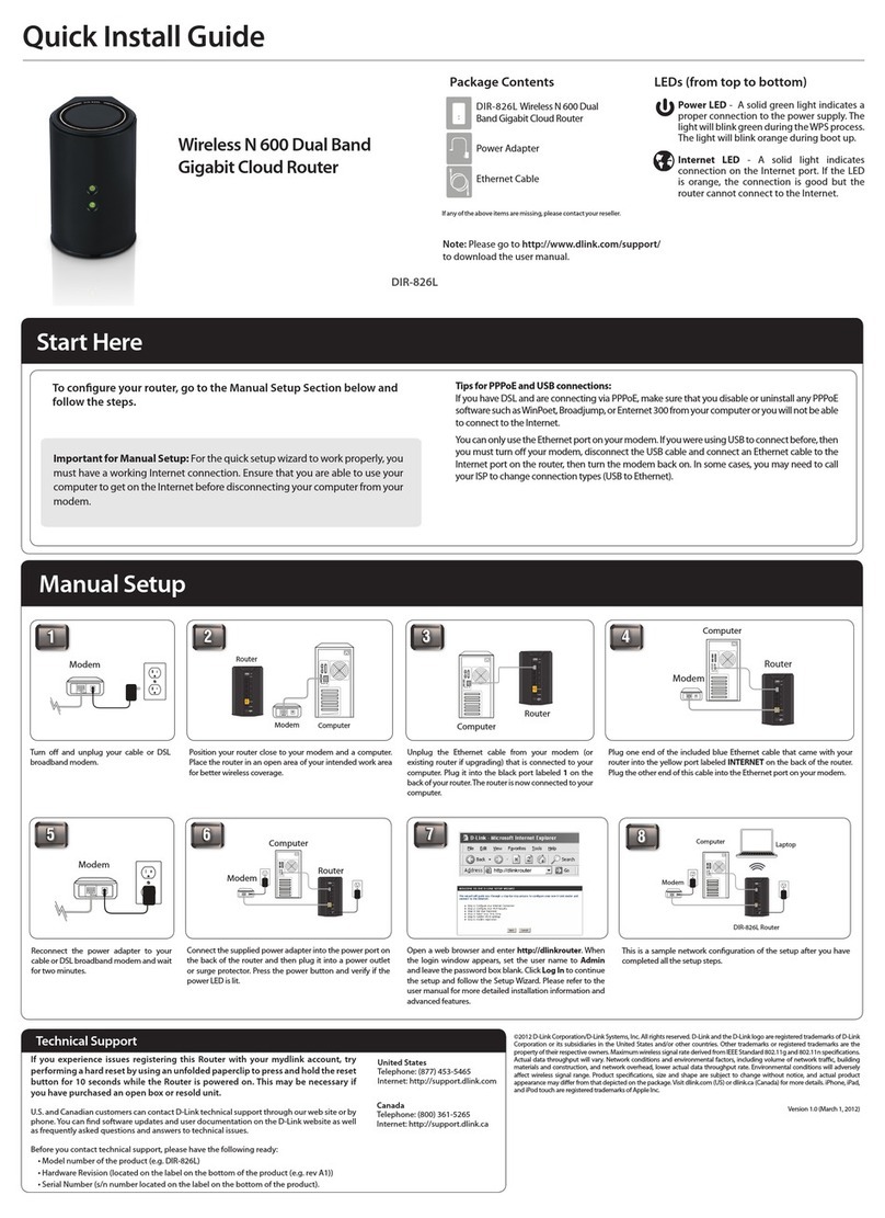 D-Link DIR-826L User manual