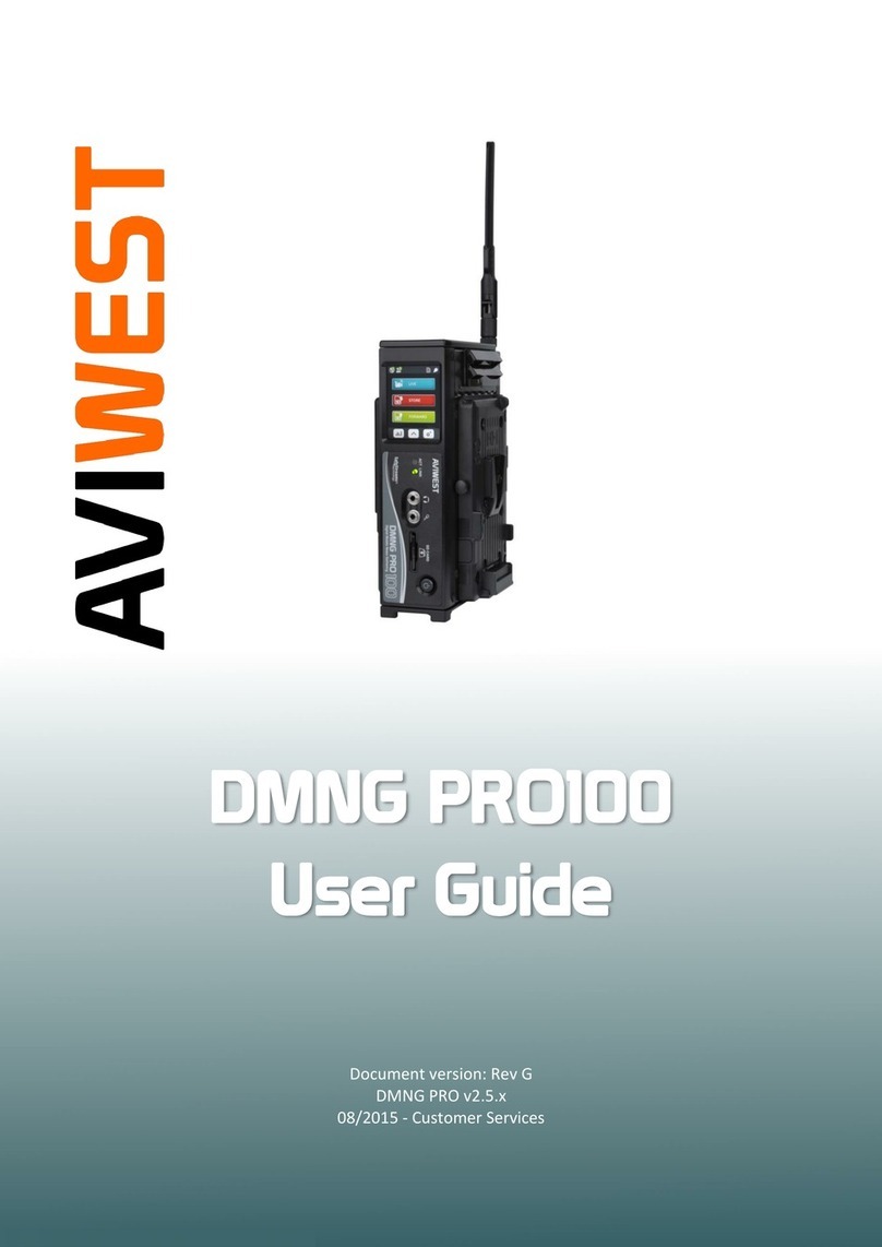 AVIWEST DMNG PRO 100 user guide
