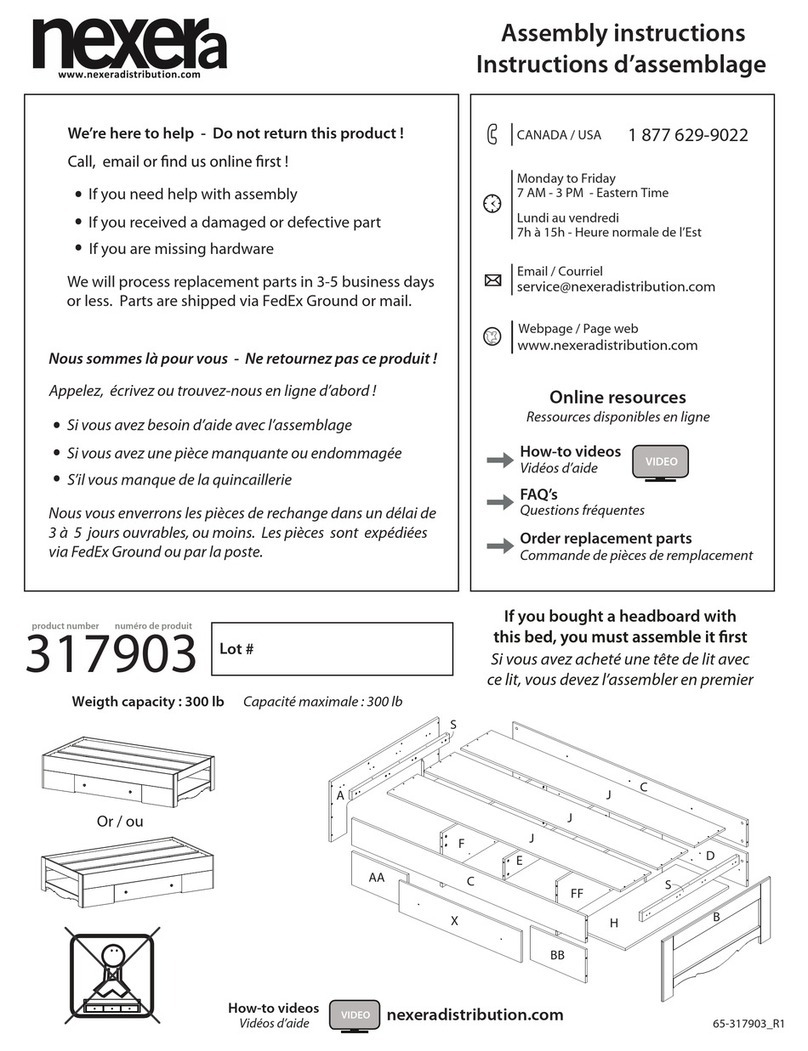 NEXERa 317903 Assembly instructions
