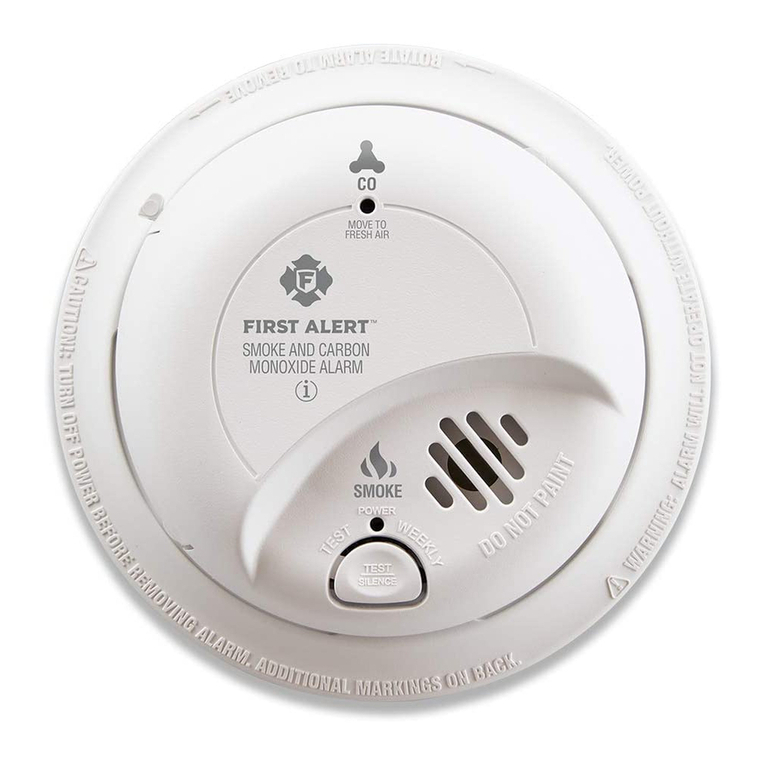 First Alert SC9120B user manual
