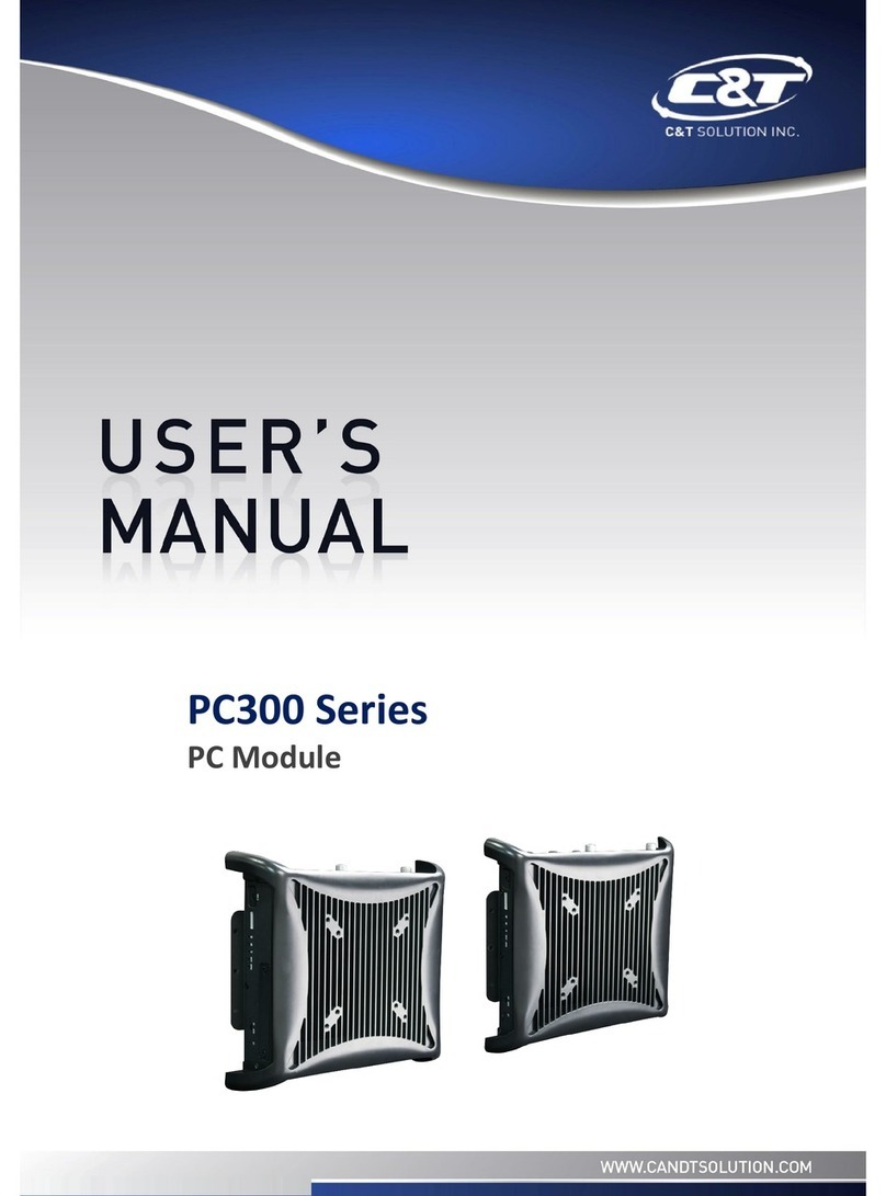 C&T PC311E user manual