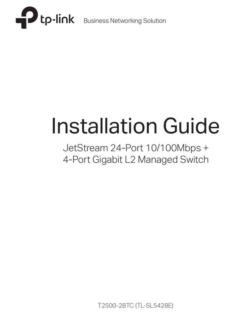 TP-Link T2500-28TC User manual