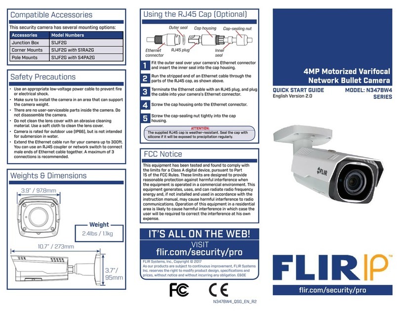FLIR N347BW4 SERIES User manual