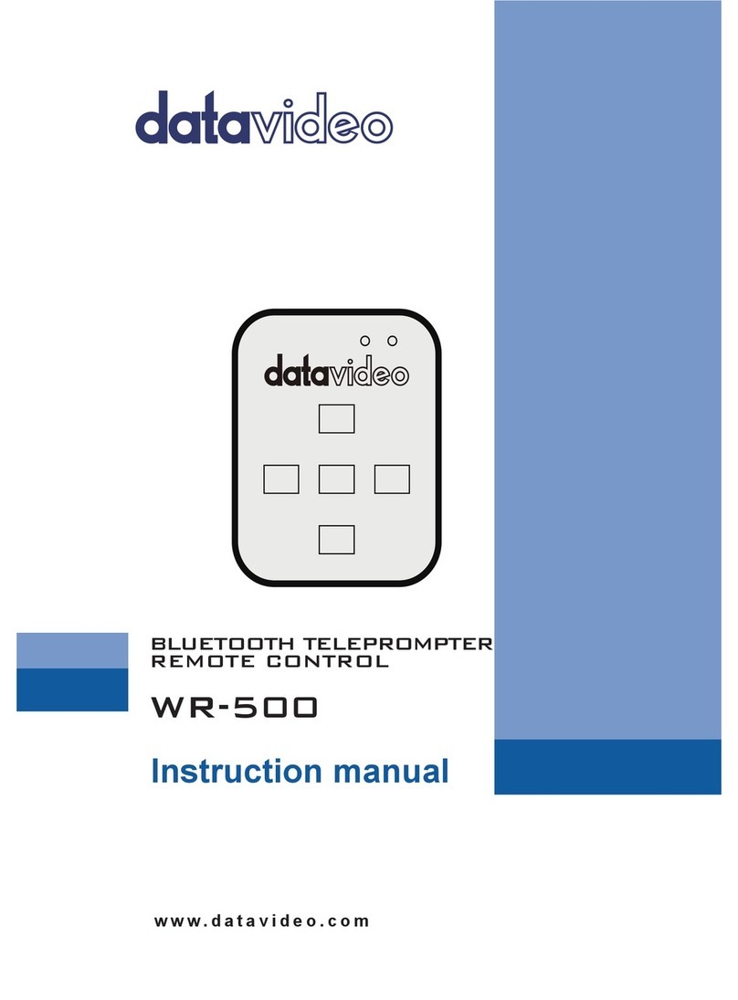 Data Video WR-500 instruction manual