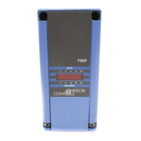 Johnson Controls P352PN-2 Product guide