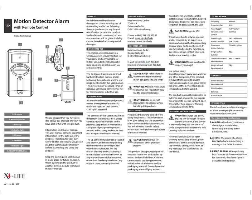 X4-Life 701387 User manual