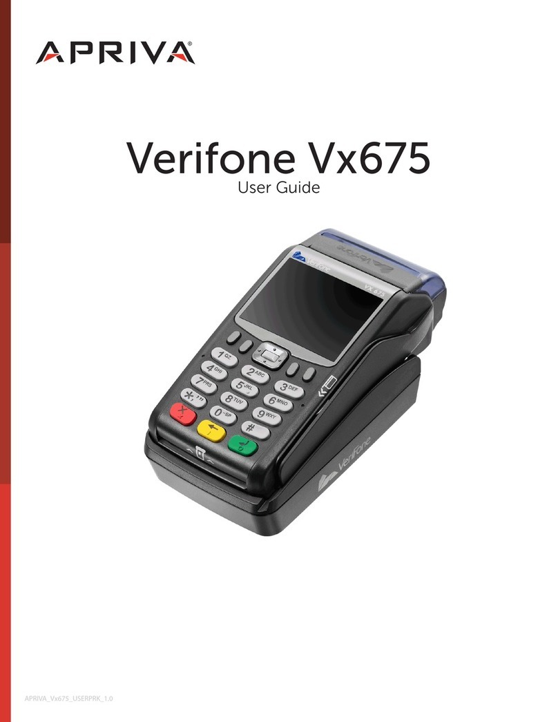 Apriva Verifone Vx675 user guide