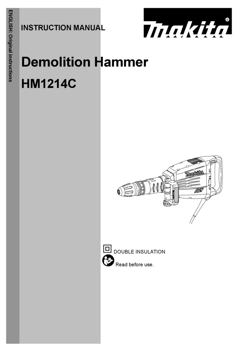 Makita HM1214C instruction manual