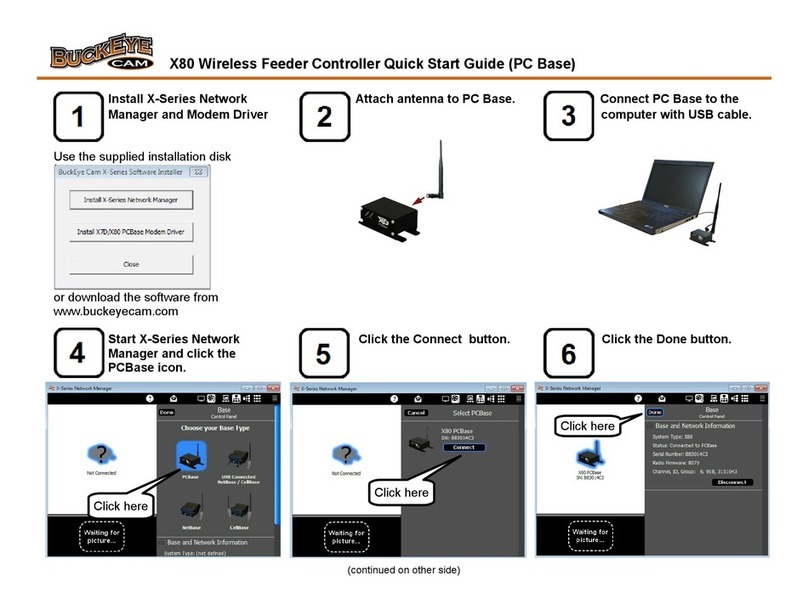BuckEye Cam X80 quick start guide