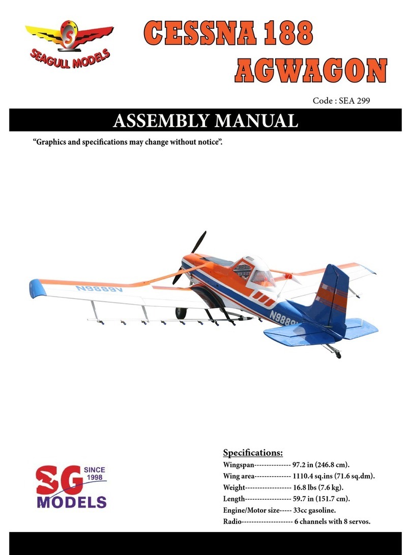 Seagull Models CESSNA 188 AGWAGON Assembly manual
