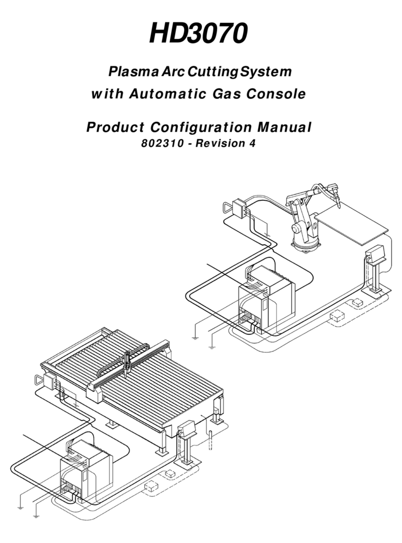 Hypertherm HyDefinition HD3070 Instruction sheet