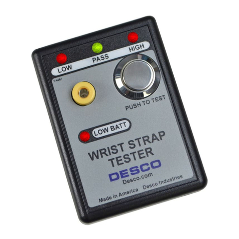 Desco 19240 Installation and operating instructions