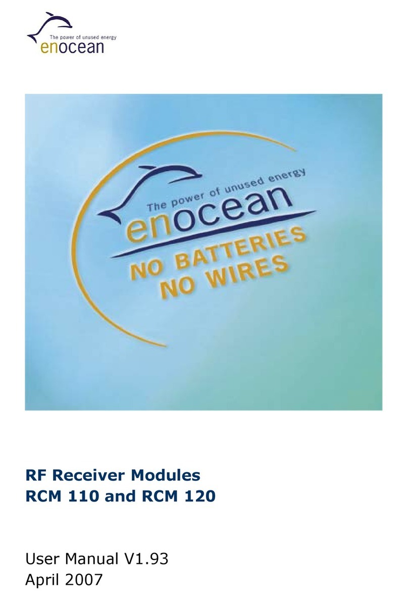 EnOcean RCM 110 User manual