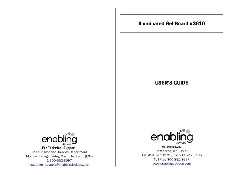 Enabling Devices 3610 User manual