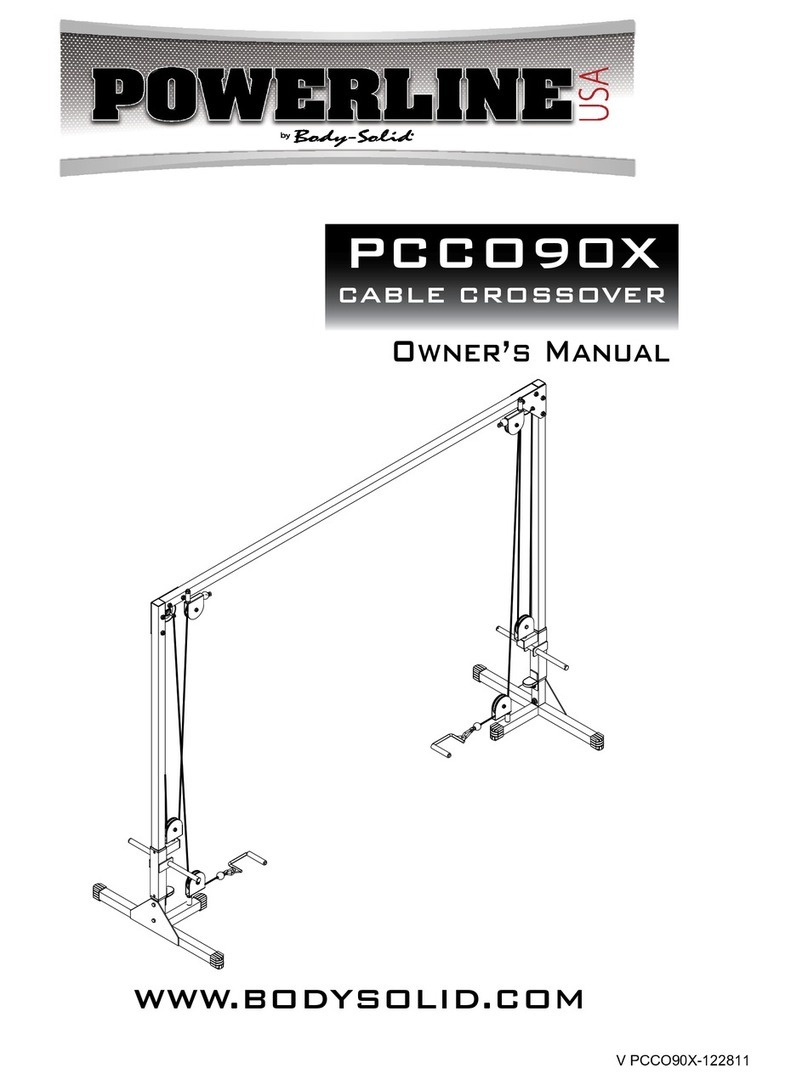 Powerline PCC090X owner's manual