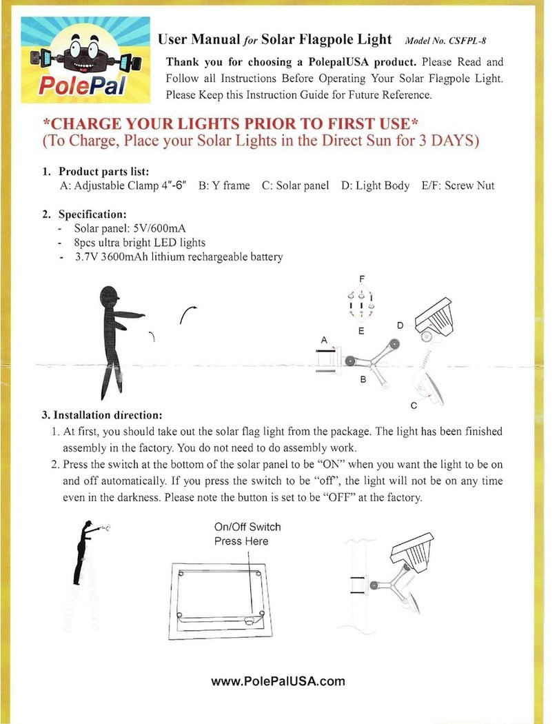 PolePal CSFPL-8 user manual