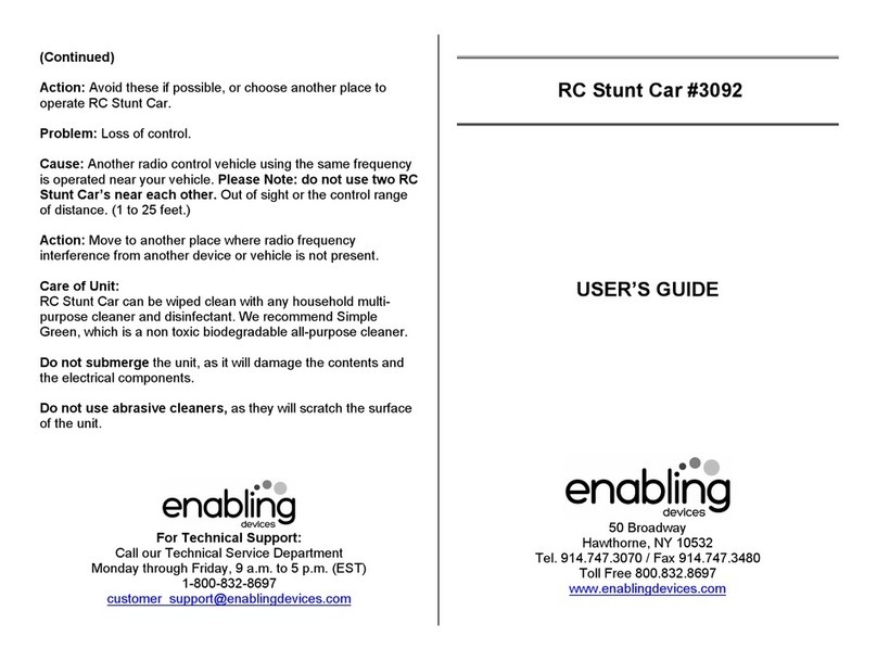 Enabling Devices 3092 User manual