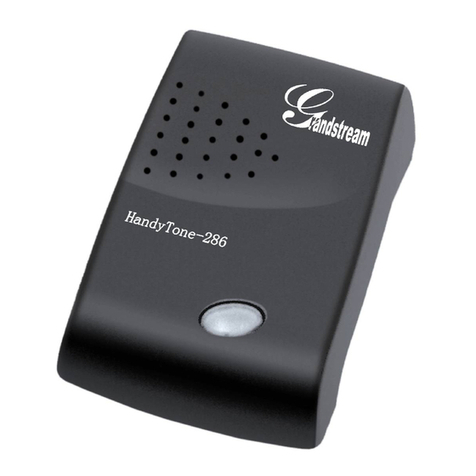Grandstream Networks HandyTone 286 User manual