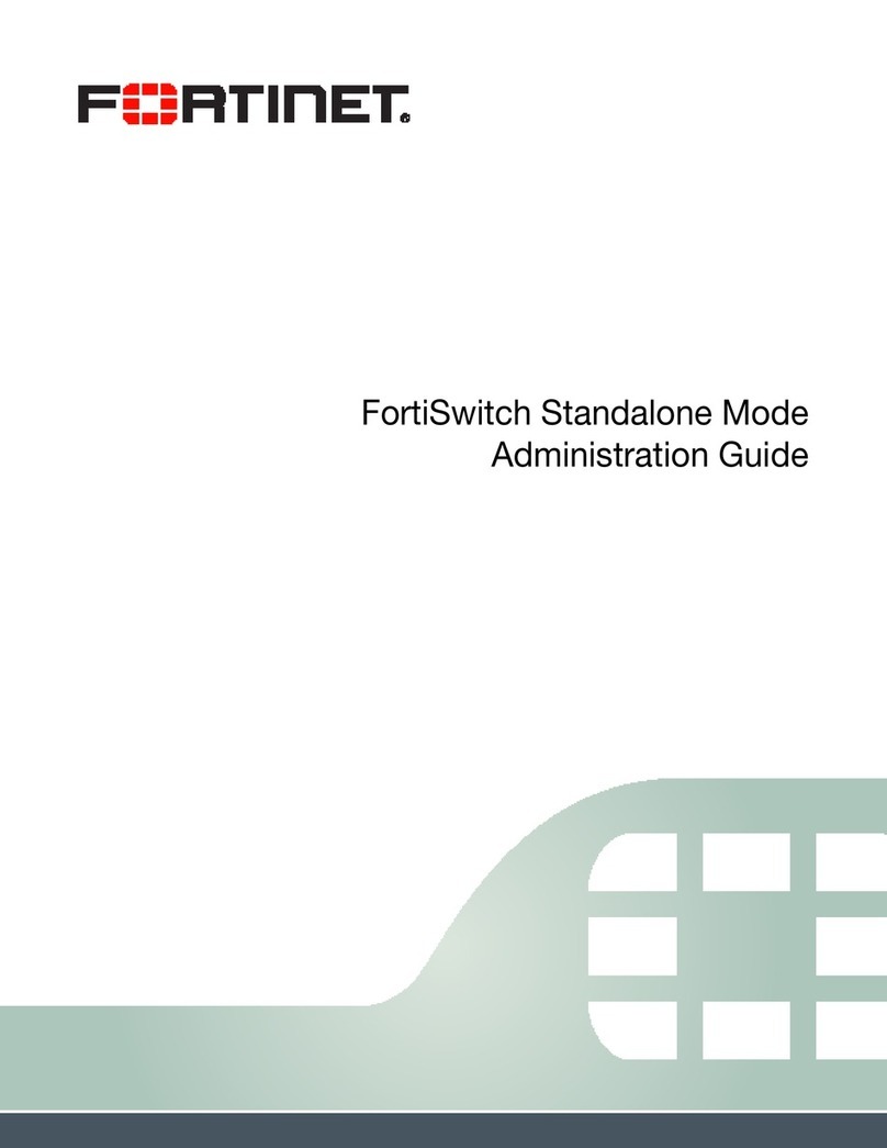 Fortinet FortiSwitch-28C Instruction Manual