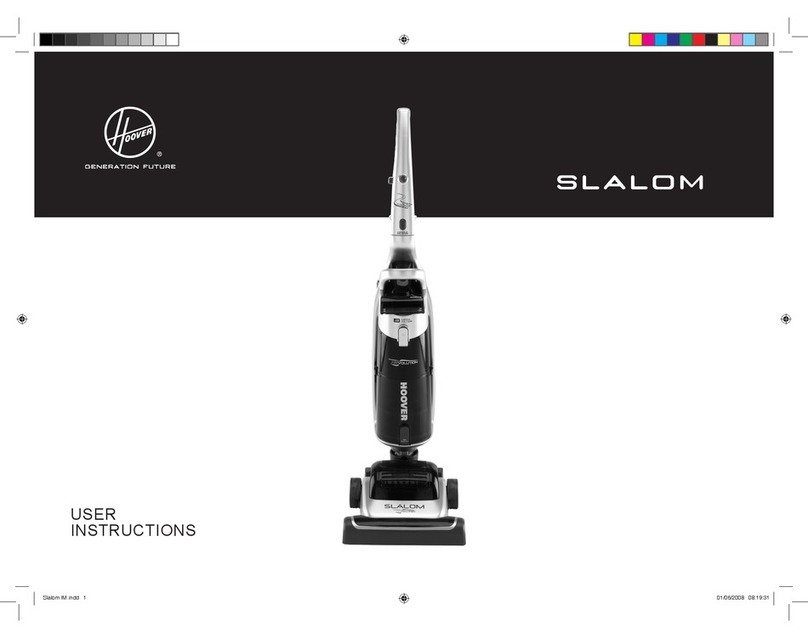 Hoover Slalom SL8123 User manual