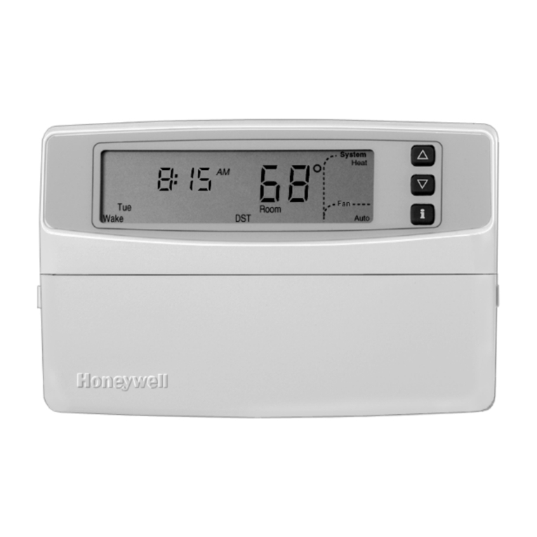 Honeywell T8635L installation instructions