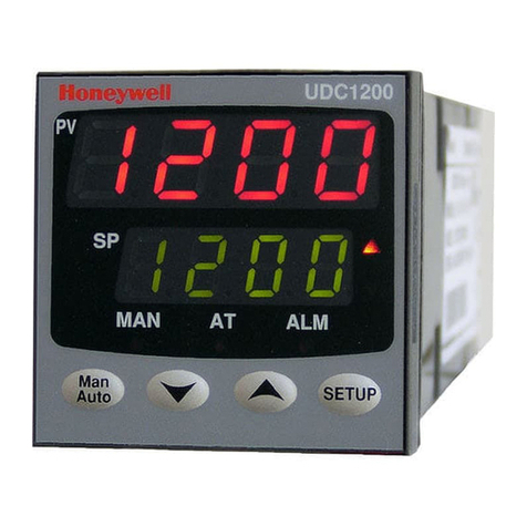 Honeywell UDC1200 MICRO-PRO User manual