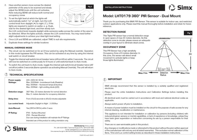 SImx LHT0179 User manual