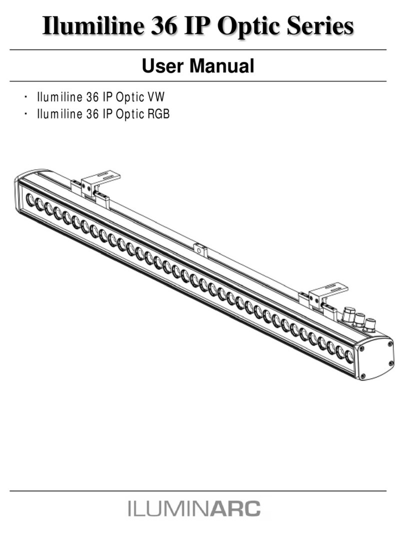 Iluminarc Ilumiline 36 IP Optic RGB user manual