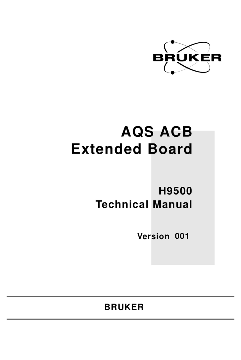Bruker H9500 Technical manual