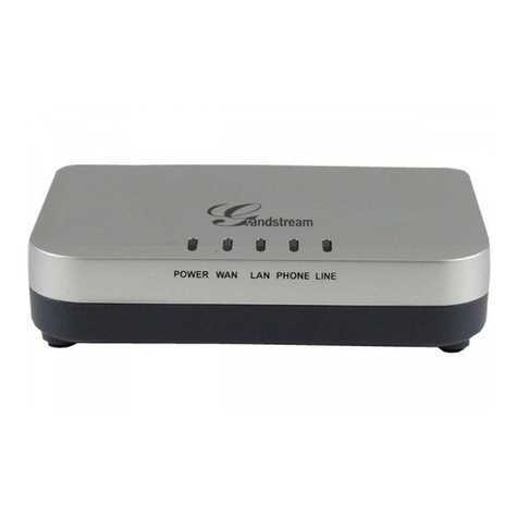 Grandstream Networks HT-502 ATA Quick installation guide