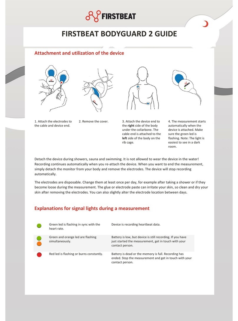 Firstbeat Bodyguard 2 user guide
