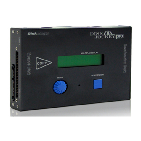 Diskology Disk Jockey PRO IT User manual
