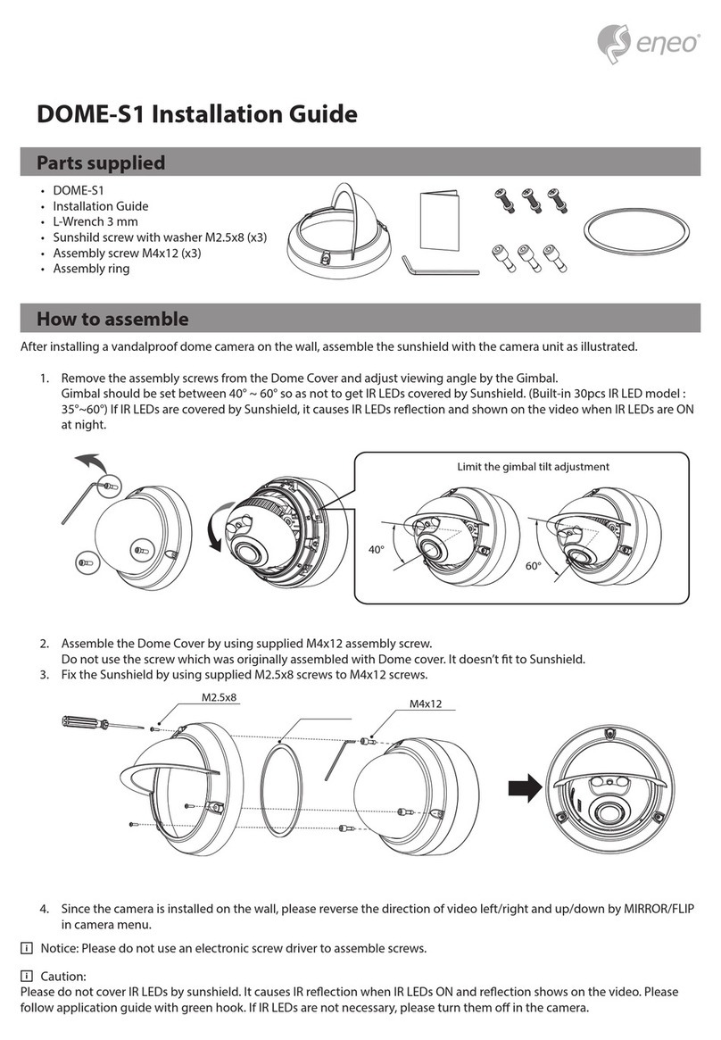 Eneo DOME-S1 User manual
