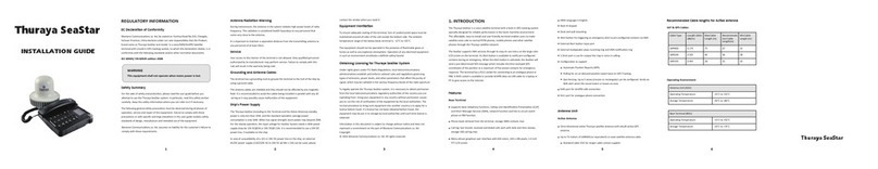 Thuraya seastar User manual