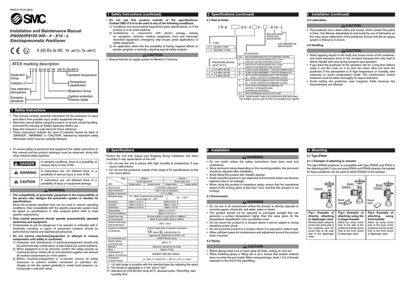 SMC Networks IP8000 Installation and maintenance manual