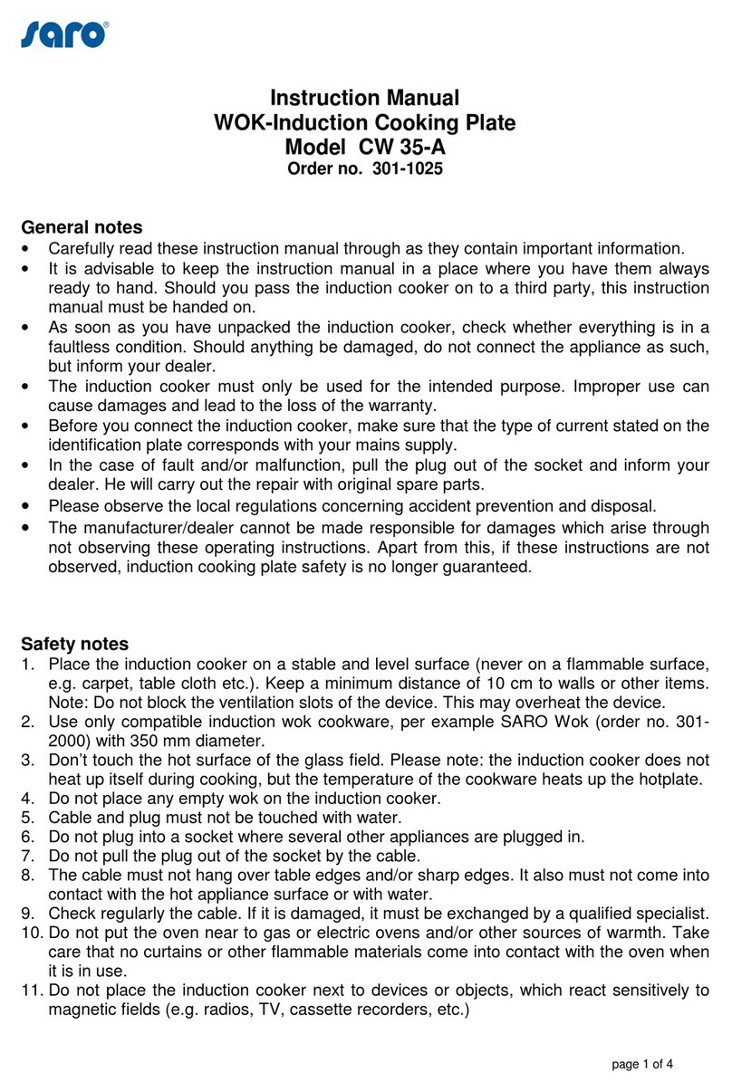 saro CW 35-A User manual