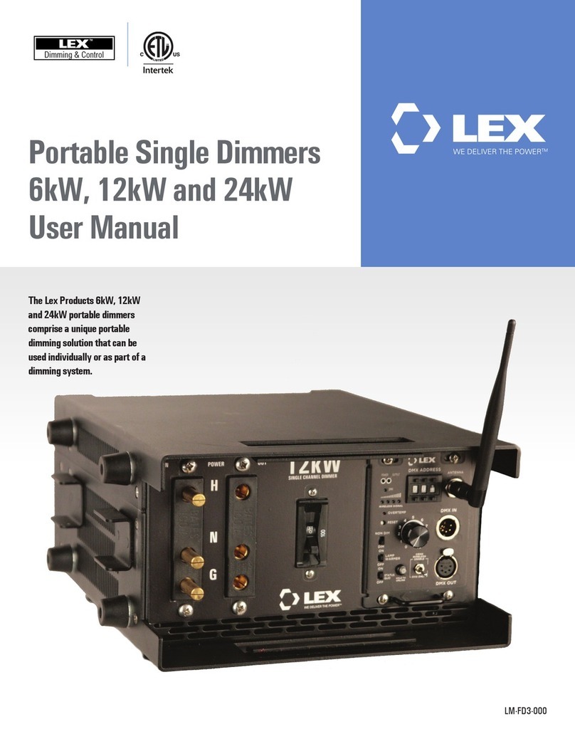 Lex Products FD3-6KW user manual