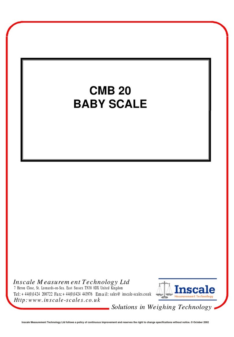 Inscale CMVB 20 User manual