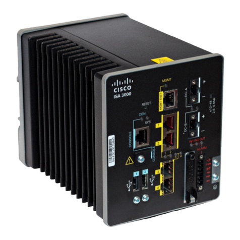 Cisco ISA3000-4C-K9 Hardware installation guide
