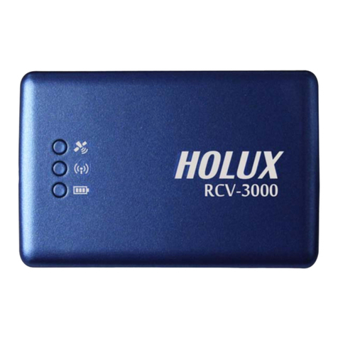 Holux RCV-3000 User manual Holux RCV-3000 User manual