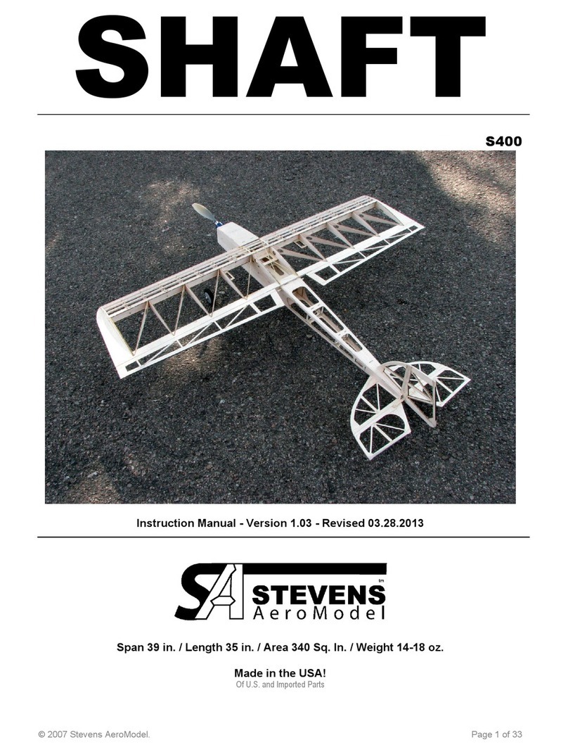 Stevens Aero Model SHAFT S400 User manual