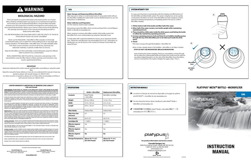 platypus META instruction manual