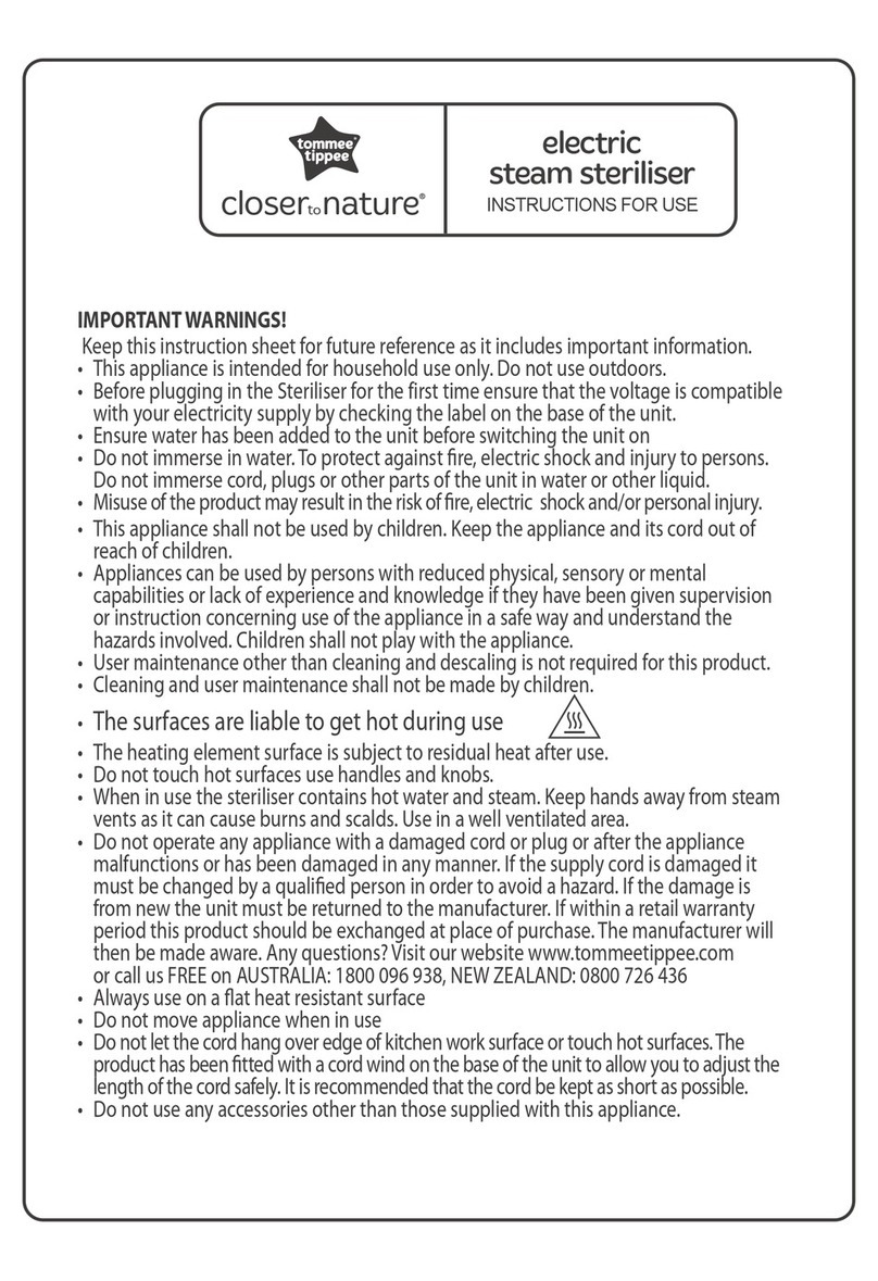 Tommee Tippee 1069 Instructions for use