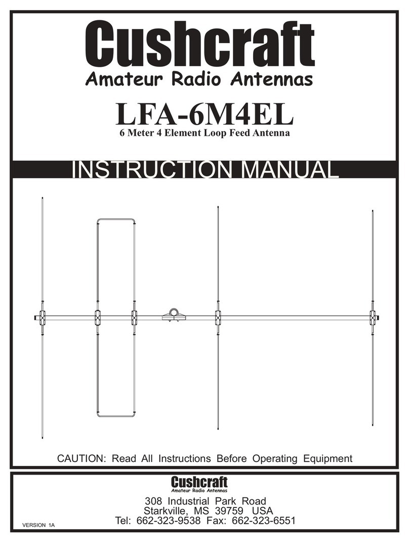 CUSHCRAFT LFA-6M4EL instruction manual